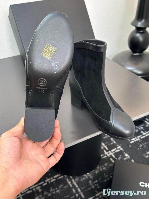 Chanel 2025 SS Short Boots Essential Fall Winter Fashion Item - LY00390