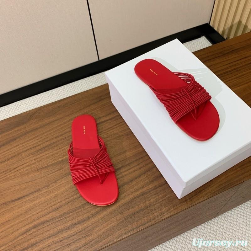 The Row Roman Net Sandals 2025 SS Minimalist Design - KFY00210