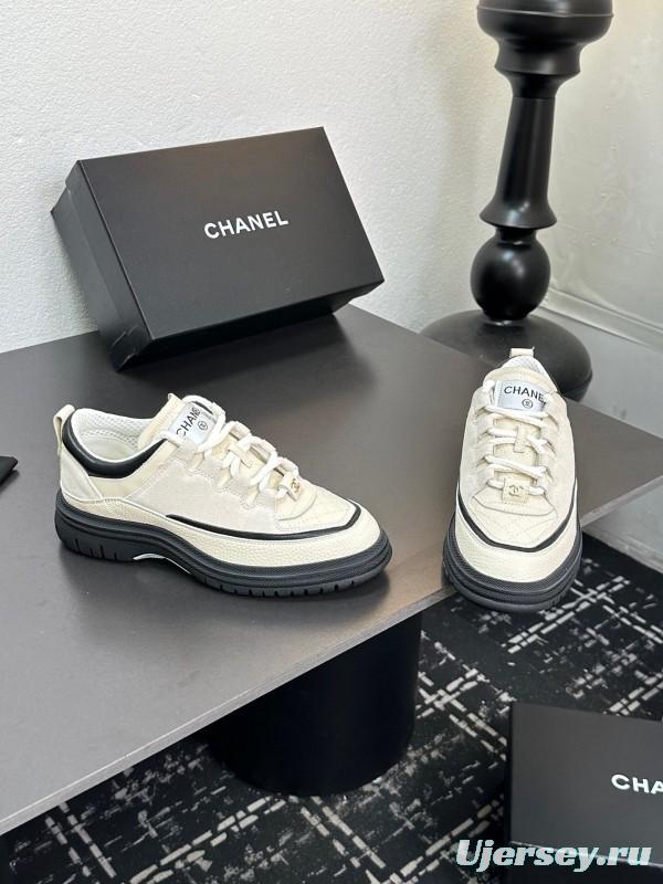 Chanel 2025 SS Milan Runway Chunky Sole Sneakers - LY00320