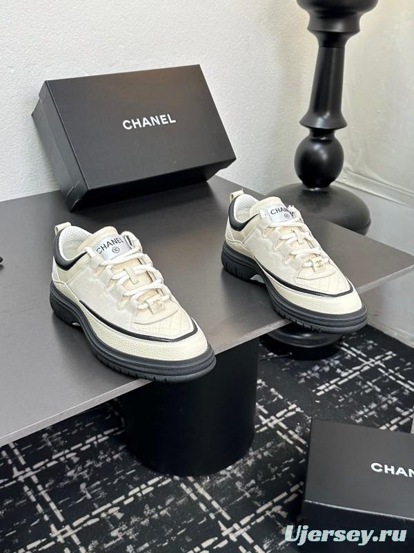 Chanel 2025 SS Milan Runway Chunky Sole Sneakers - LY00320