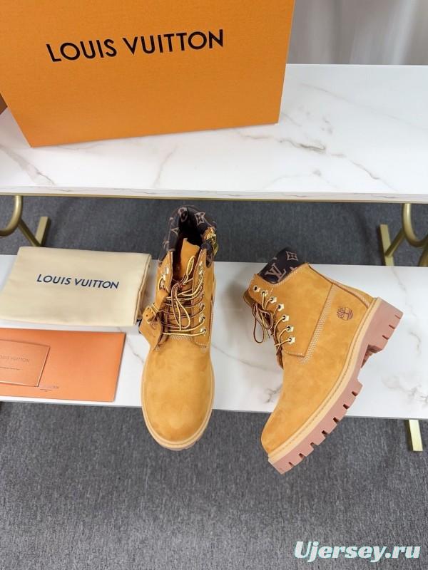 Timberland 6-Inch Monogram Ankle Boots Waterproof Suede Collaboration - LY00380