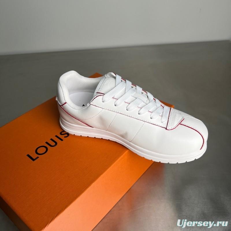 Louis Vuitton 2025 SS Pharell Williams Collaboration Runway Platform Casual Sneakers - YC