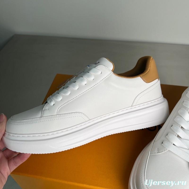 Louis Vuitton Beverly Hills Low-Top Fashion Sneakers Unisex Couple Style - YC