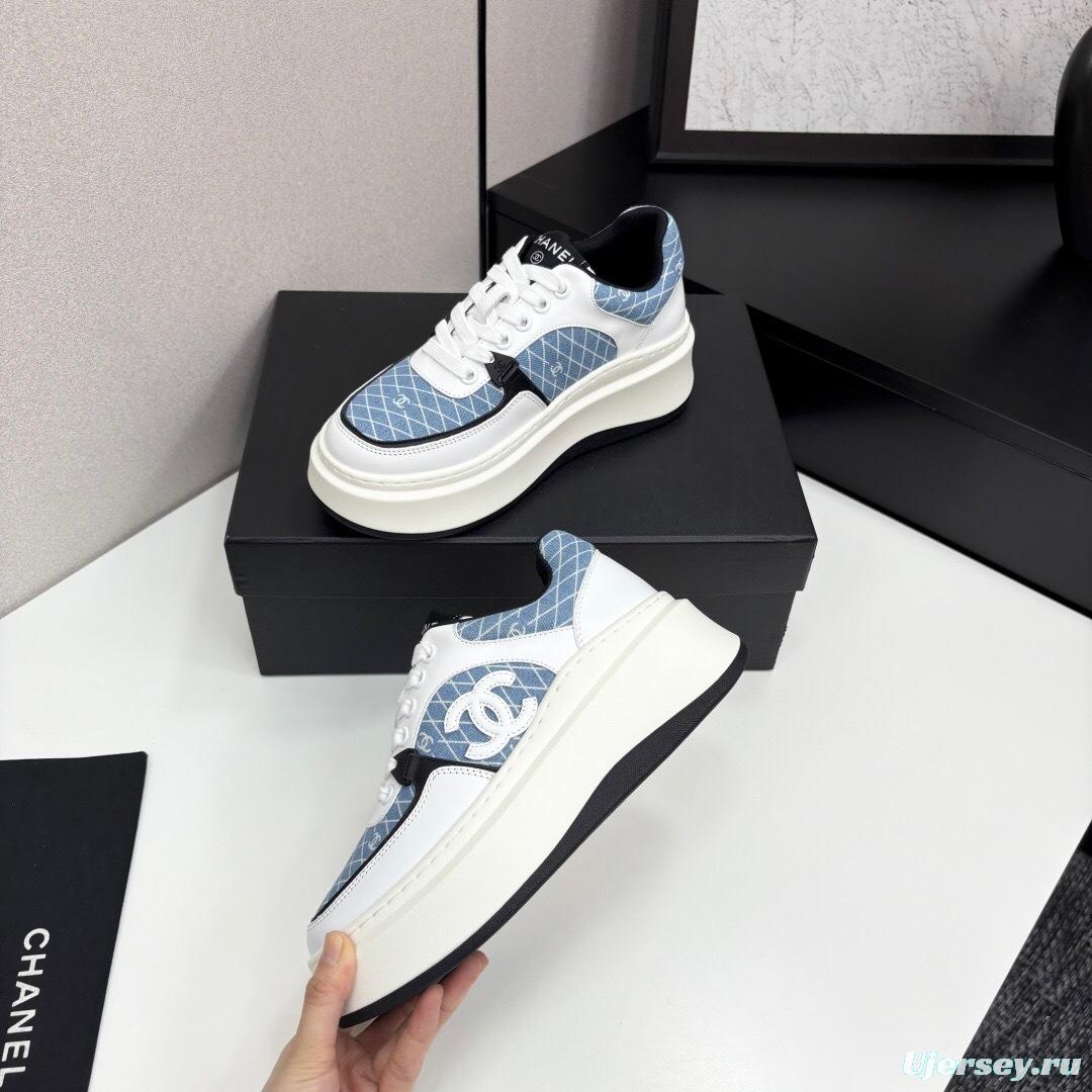 Chanel 2025 SS Panda Casual Sneakers - LY00340