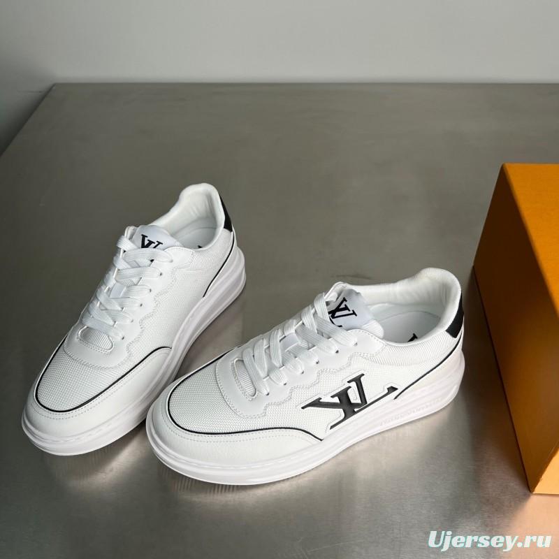 Lv Beverly Hills Low-Top Fashion Sneakers Men's Shoes - YC