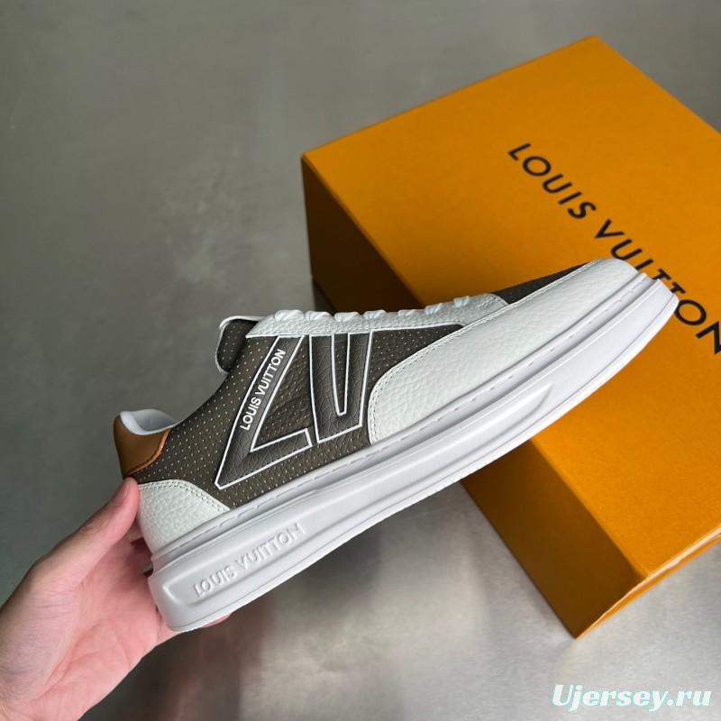 Lv Beverly Hills Low Top Fashion Sneakers Men's Shoes - 2025SS