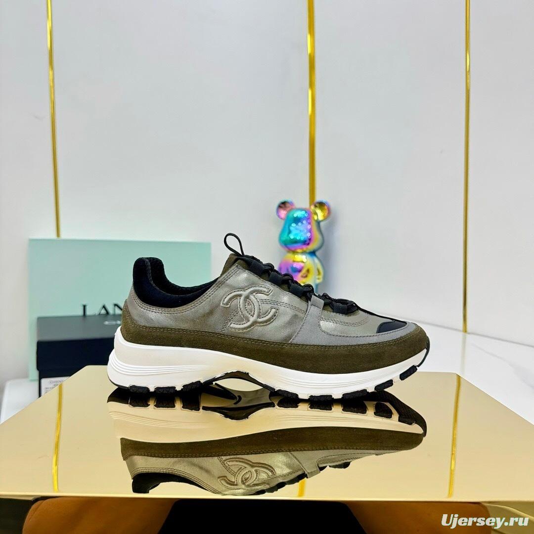 Chanel 2025 SS Chunky Sole Casual Sneakers - LY00310