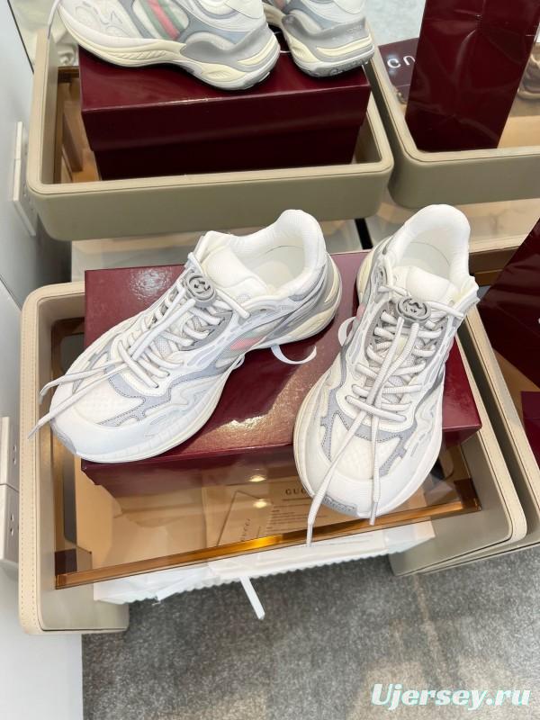 Gucci 2025 SS Collection 2.0 Sneakers with Retro-Futuristic Design - LY00460