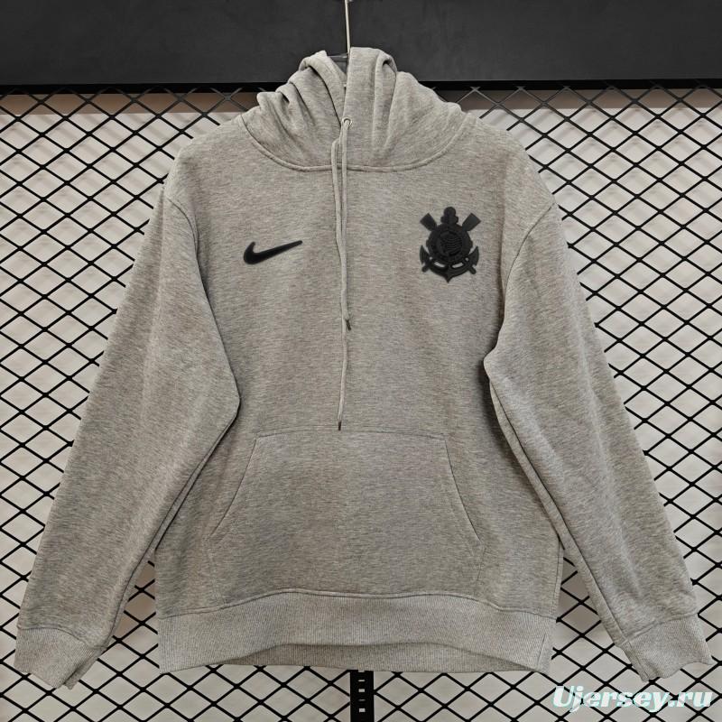 Player Version 25/26 Corinthians Black Full Zipper Jacket-9 Colors