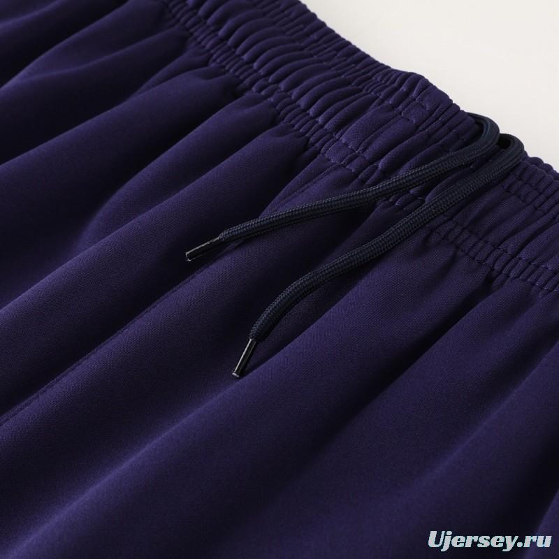 24/25  England Purple Full zipper Jacket Tracksuit+ long pants