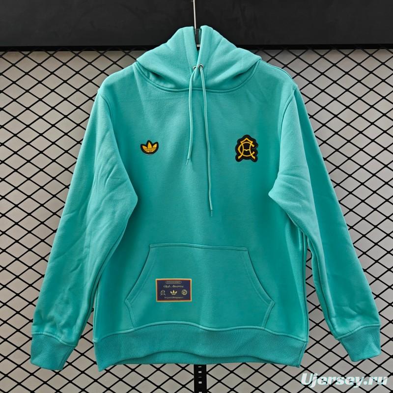 Adidas x Club America Retro Embroidered Logo Hoodie
