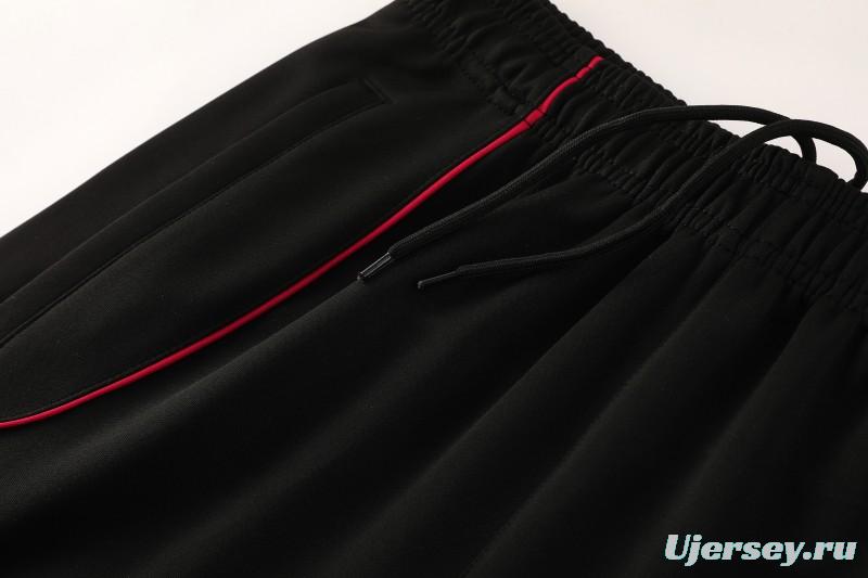 25/26 Liverpool FC Black  Full zipper Jacket Tracksuit+ long pants