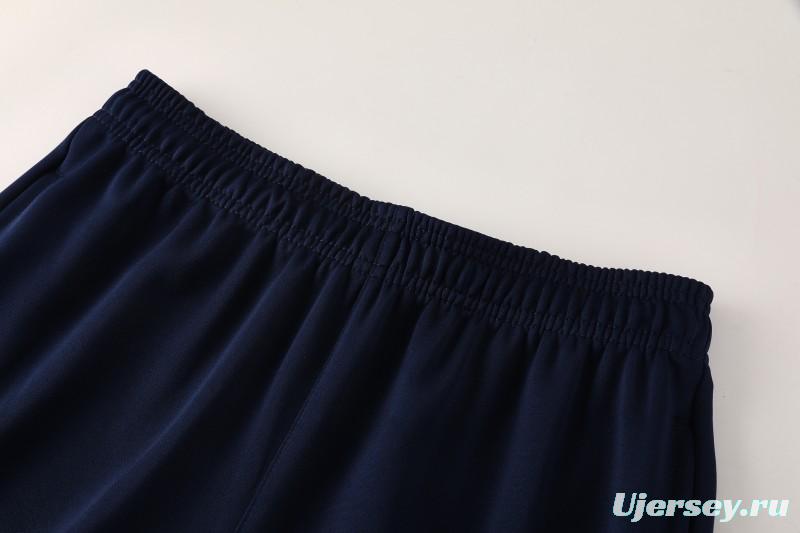 25/26 SSC Napoli Navy Blue  Full zipper Jacket Tracksuit+ long pants