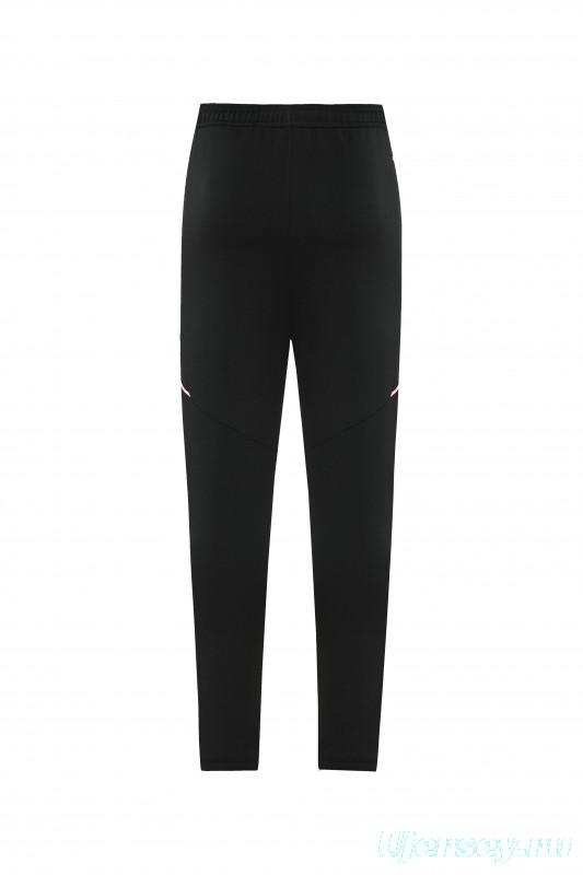 25/26  Juventus Black  Full zipper Jacket Tracksuit+ long pants