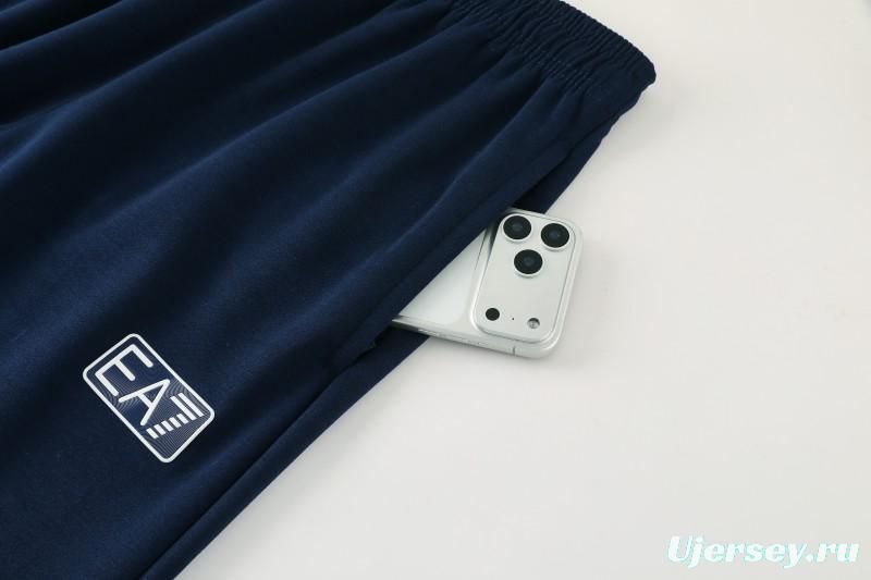 25/26  Napoli Sky Blue  Full zipper Jacket Tracksuit+ long pants