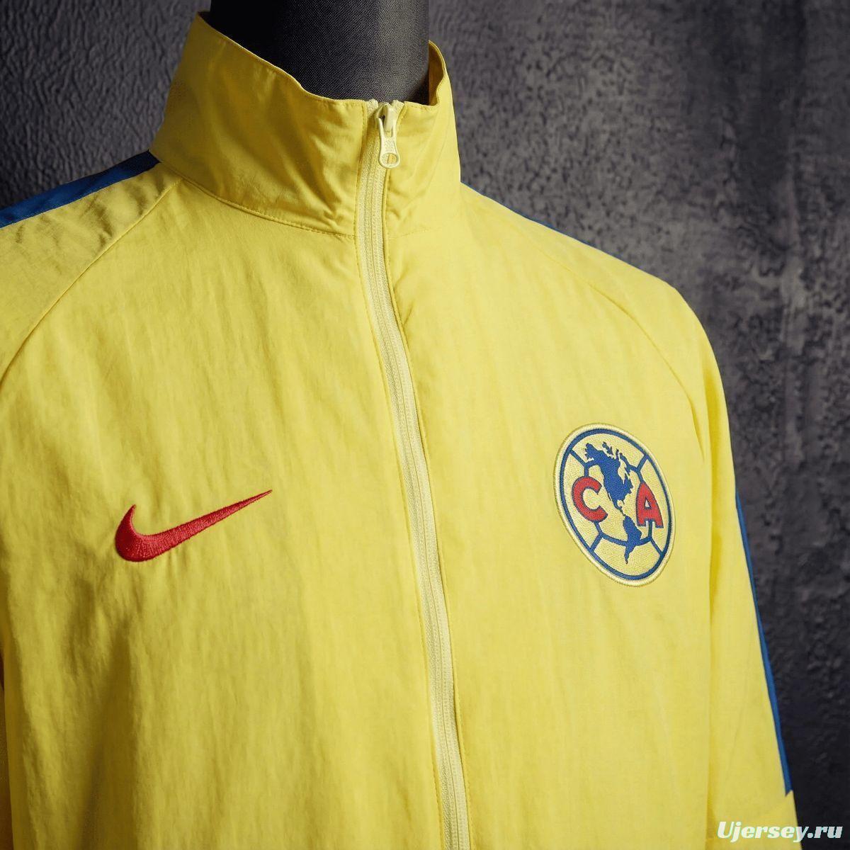 2026 Club America Yellow Jacket Windbreaker