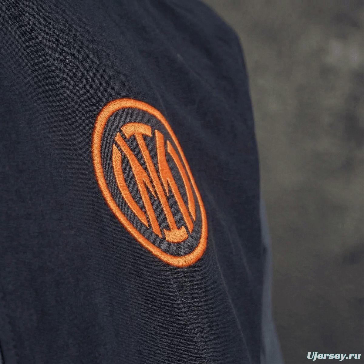 2026 Inter Milan Black Jacket Windbreaker