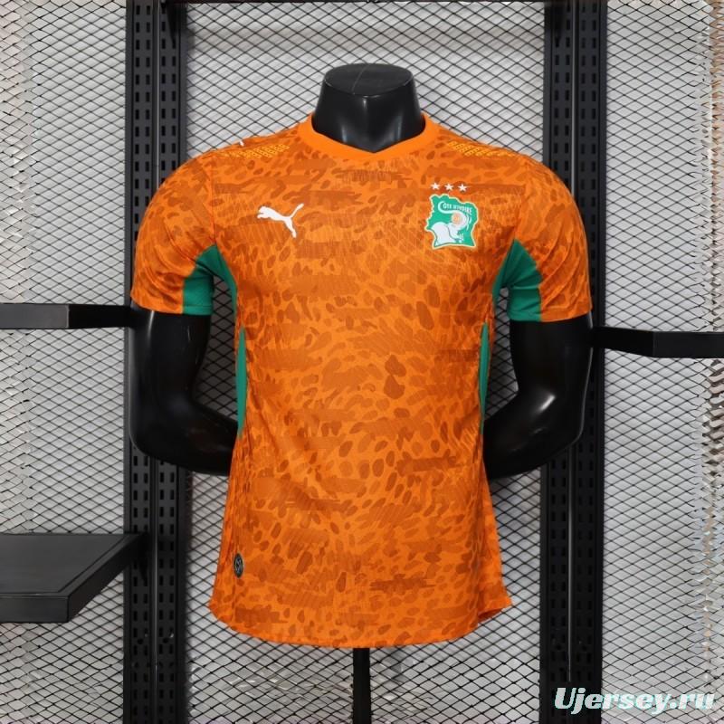 2026 Player Version Ivory Coast Home Jersey