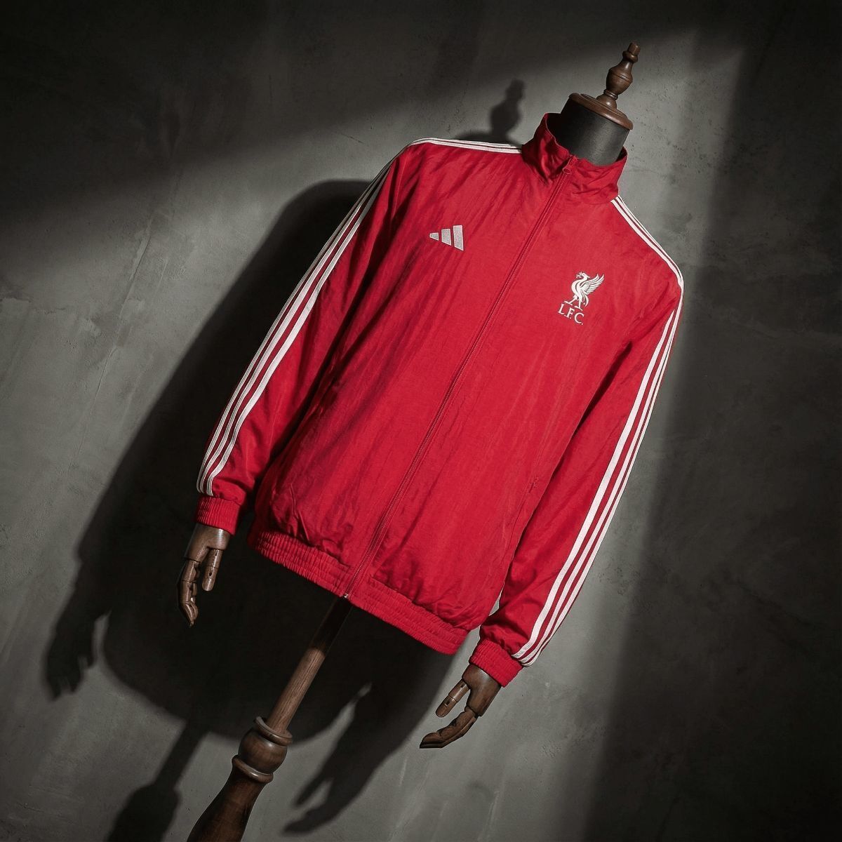 2026 Liverpool Red And White Reversible Full Zipper Jacket