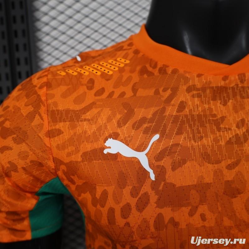 2026 Player Version Ivory Coast Home Jersey
