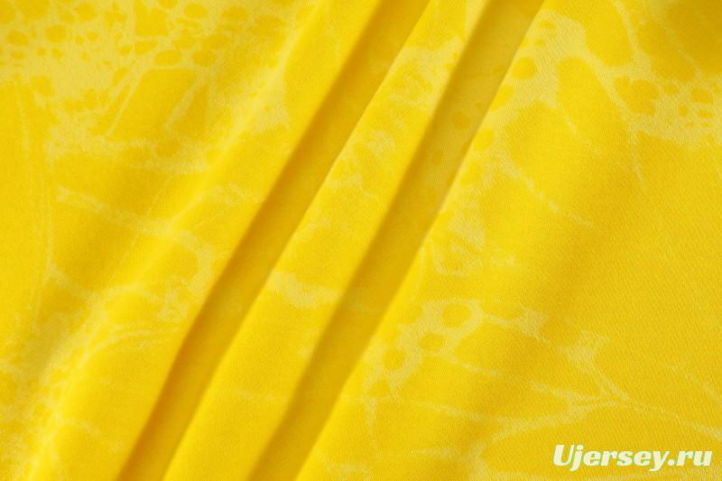 25/26 Colombia Yellow Embroidered Logo Hoodie