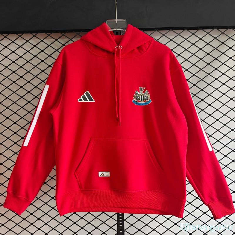 25/26 Newcastle United Embroidered Logo Hoodie 9 Colors