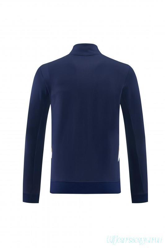 2026 NIKE Navy Full Zipper Jacket + Long Pants