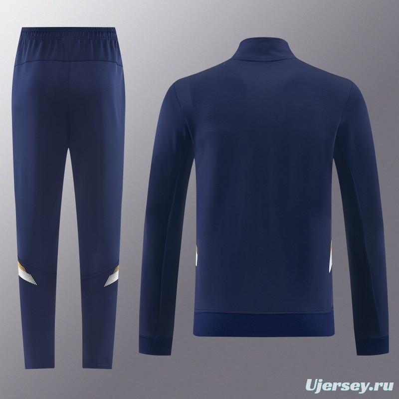 2026 NIKE Navy Full Zipper Jacket + Long Pants