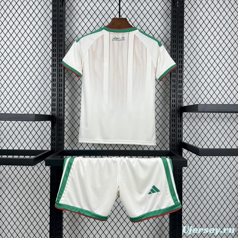 2026 Kids Algeria World Cup Home Kit