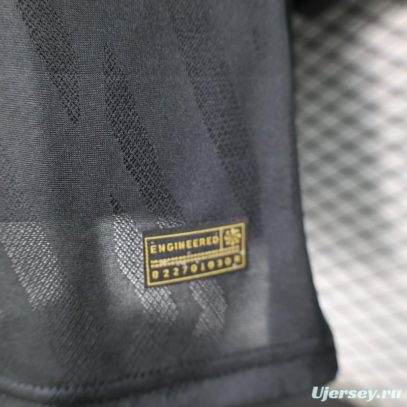 Player Version 25/26 FC Barcelona Black with Neon Geometric Pattern Jersey