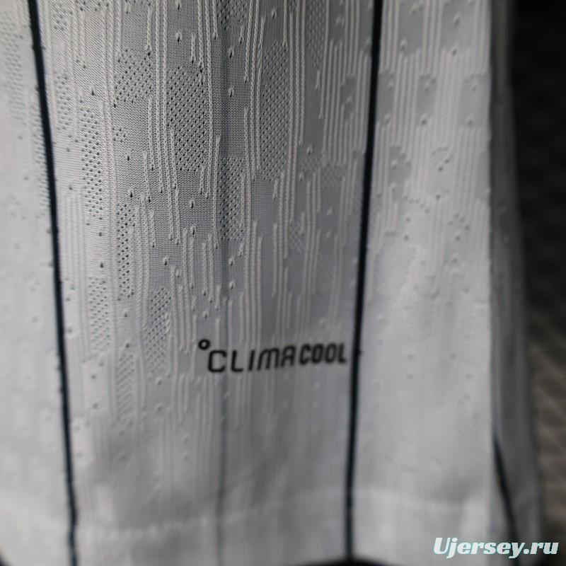 2026 Player Version Japan White with Black Pinstripes Jersey