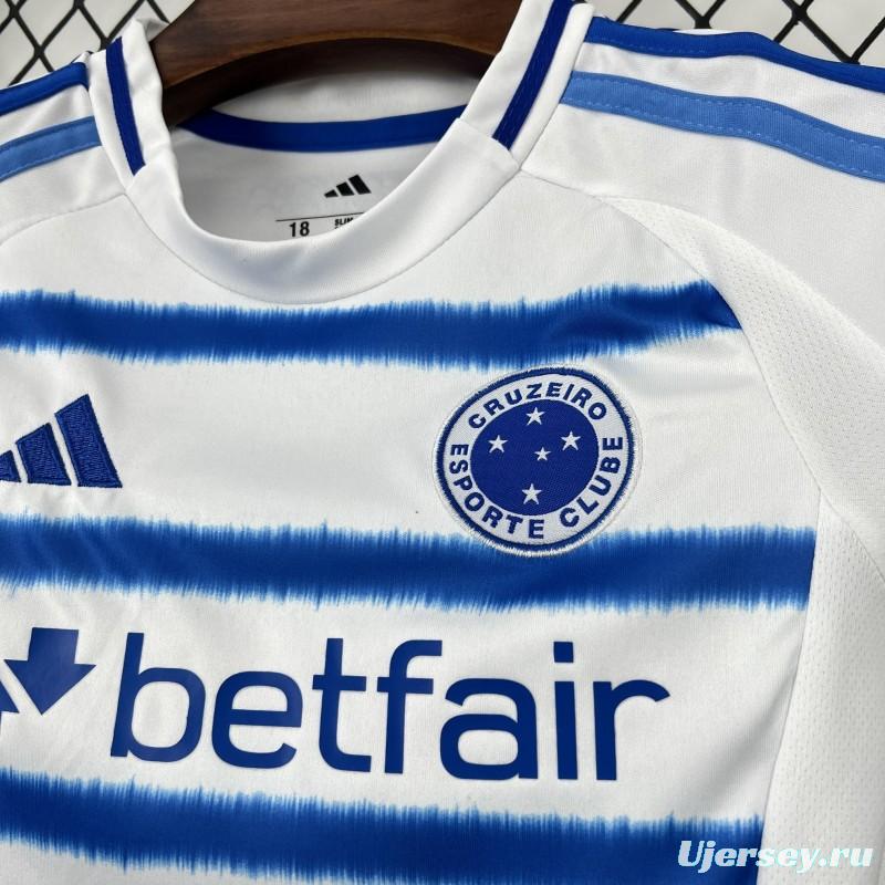 2026/27 Kids Cruzeiro Away Kit