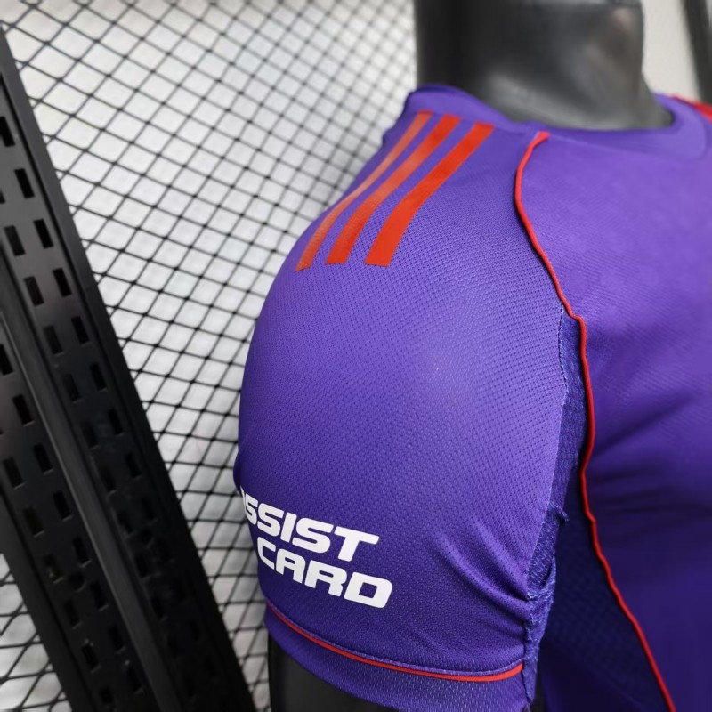 Player Version 26/27 River Plate Third Purple with Red Diagonal Sash Jersey