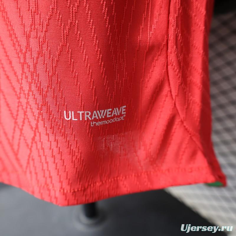 Player Version 26/27 Morocco Red & Green Home Jersey