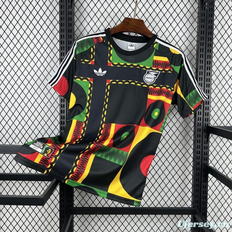 2026 Mens Jamaica X Bob Marley Travel Jersey