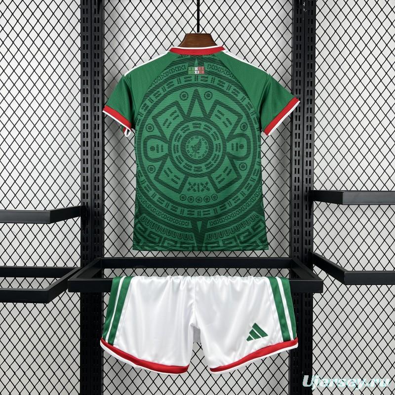 2026 Kids Mexico World Cup Home Kit
