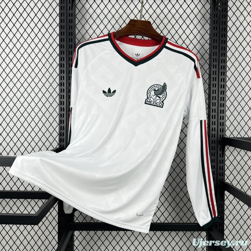 2026 Mens Mexico World Cup Away Long Sleeve Jersey