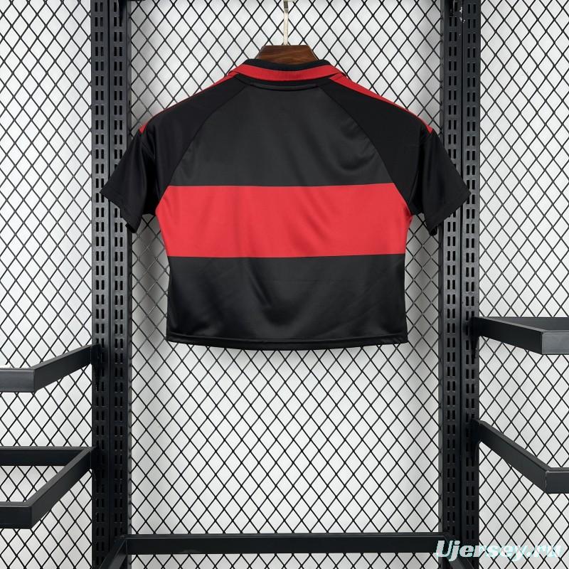 2026/27 Womens Flamengo Crop Top Home Jersey