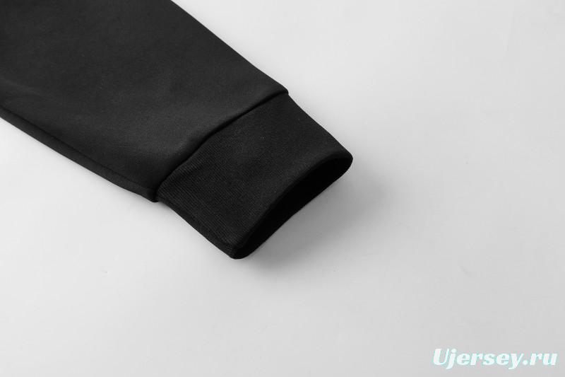 2026 Adidas Black Full Zipper Jacket + Long Pants