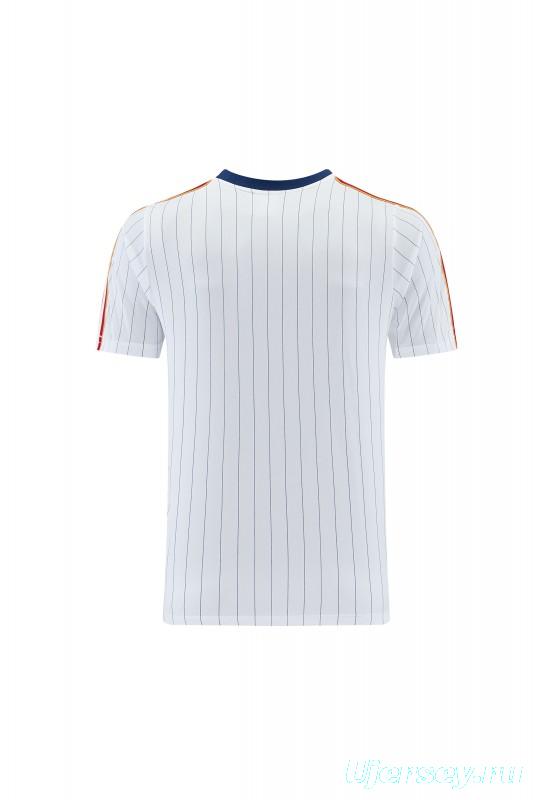 26/27 AS Roma White Short Sleeve+Soccer Shorts