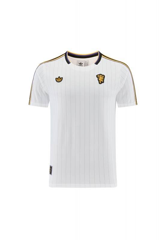 26/27 Manchester United White Short Sleeve+Soccer Shorts
