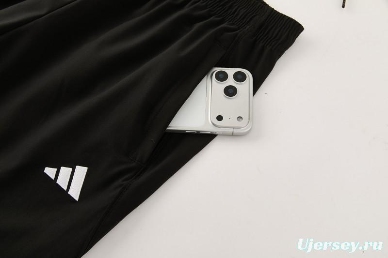 26/27 Liverpool Green Full Zipper Hooded Jacket Tracksuit + Black Long Pants