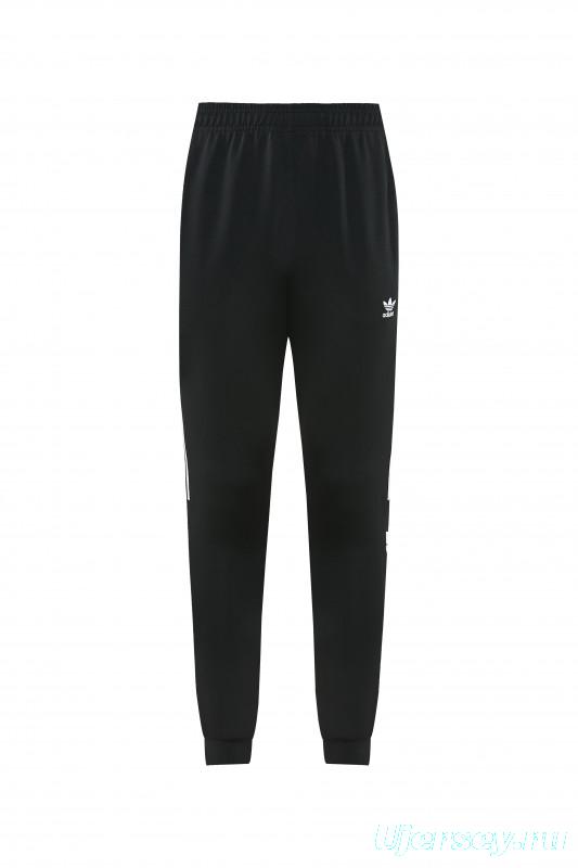 2026 Adidas Black Full Zipper Jacket + Long Pants