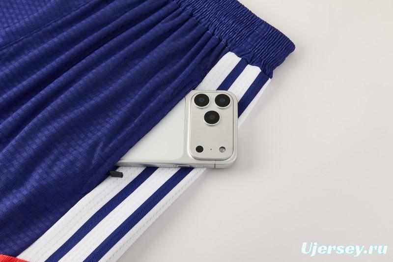 26/27 Japan  Blue  Short Sleeve+Soccer Shorts