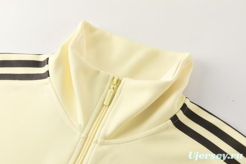 2026  Adidas Apricot Full Zipper Jacket + Long Pants