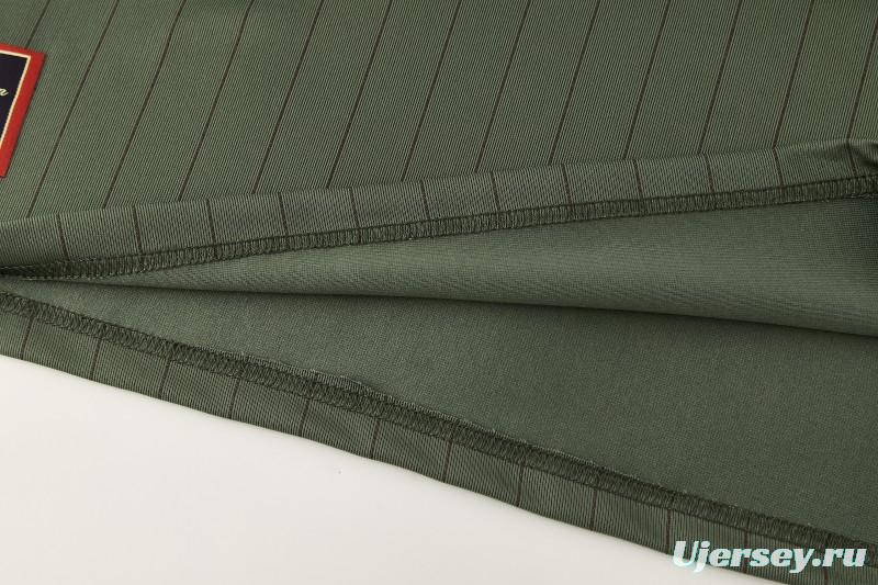 26/27 Bayern München  Forest Green  Pinstripe  Short Sleeve+Soccer Shorts