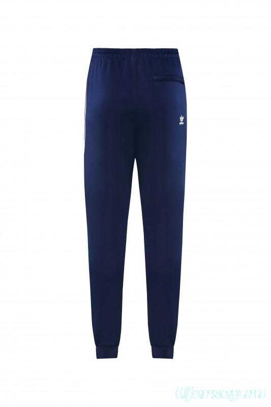 2026 Adidas Navy Blue Full Zipper Jacket + Long Pants