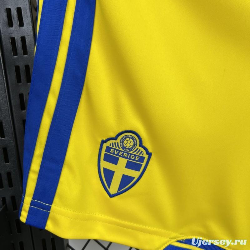 2026 Mens Sweden World Cup Away Shorts