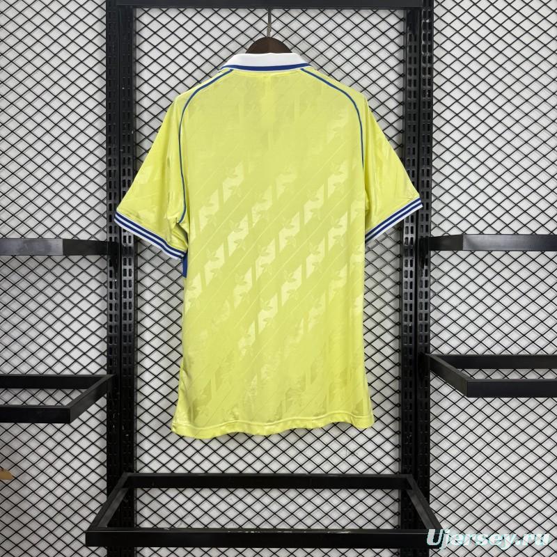 Player Version 25/26 Club América Adidas Originals  Retro Reissue Home Yellow Blue Jersey