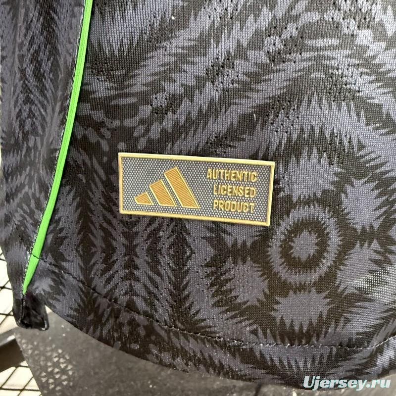 Player Version 25/26 Tigres UANL Adidas Third / Special Edition Black Jersey （SPORTIUMBET Ver.）